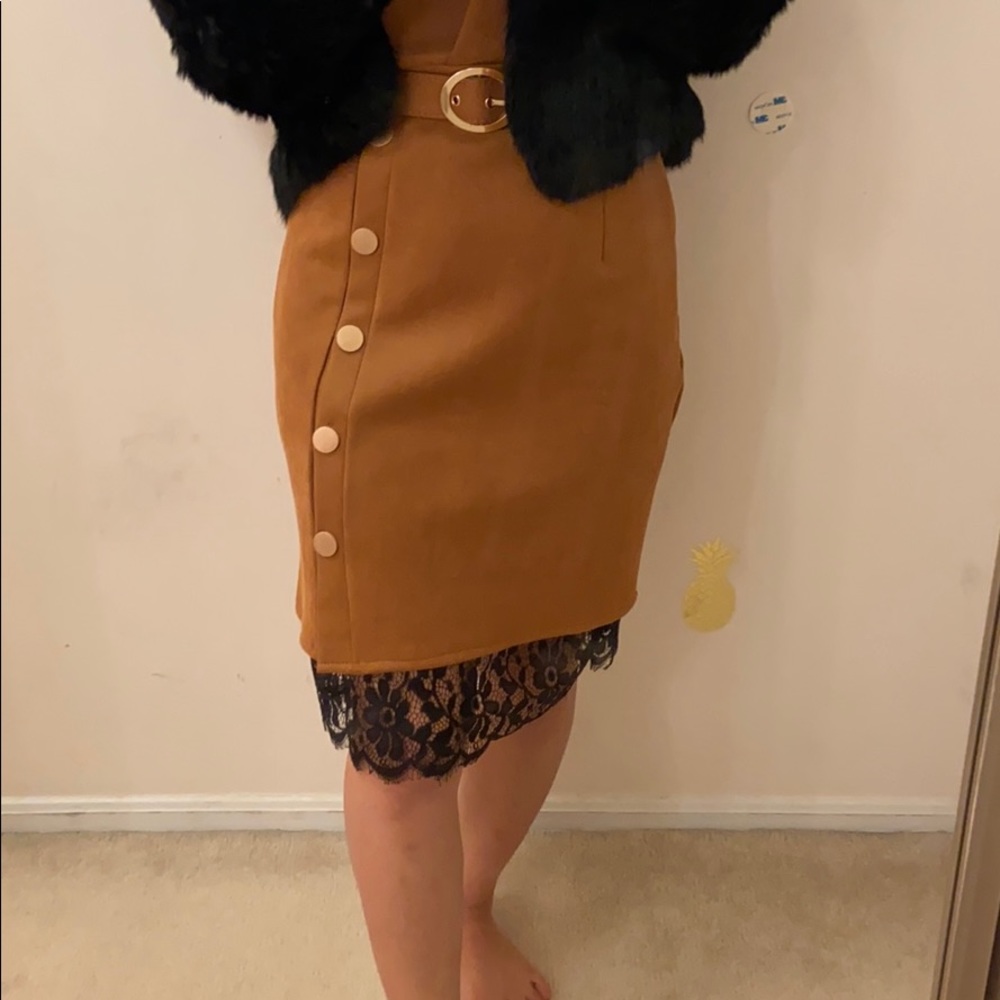 Dress with belt. S - Picture 8 of 8
